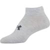 imageUnder Armour Womens Essential Lightweight Low Cut Socks 6PairsHalo GrayBlack