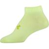 imageUnder Armour Womens Essential Lightweight Low Cut Socks 6PairsLime FizzHalo Gray