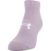 imageUnder Armour Womens Essential Lightweight Low Cut Socks 6PairsMauve Pink Assorted