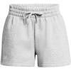 imageUnder Armour Womens Rival Fleece Shorts011 Mod Gray Light Heather   White