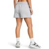 imageUnder Armour Womens Rival Fleece Shorts011 Mod Gray Light Heather   White
