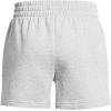imageUnder Armour Womens Rival Fleece Shorts011 Mod Gray Light Heather   White