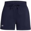 imageUnder Armour Womens Rival Fleece Shorts410 Midnight Navy   White
