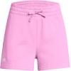 imageUnder Armour Womens Rival Fleece Shorts638 Stellar Pink   White
