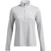 imageUnder Armour Womens Velocity Half Zip Twist011 Mod Gray   Metallic Silver