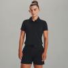 imageUnder Armour Womens Zinger Short Sleeve Polo001 Black  Jet Gray  Metallic Silver