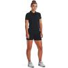 imageUnder Armour Womens Zinger Short Sleeve Polo001 Black  Jet Gray  Metallic Silver