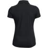 imageUnder Armour Womens Zinger Short Sleeve Polo001 Black  Jet Gray  Metallic Silver