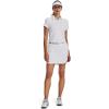 imageUnder Armour Womens Zinger Short Sleeve Polo100 White  Halo Gray  Metallic Silver