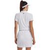 imageUnder Armour Womens Zinger Short Sleeve Polo100 White  Halo Gray  Metallic Silver