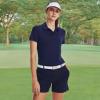 imageUnder Armour Womens Zinger Short Sleeve Polo410 Midnight Navy  Jet Gray  Metallic Silver