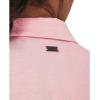 imageUnder Armour Womens Zinger Short Sleeve Polo673 Pink Fizz  Venom Red  Metallic Silver