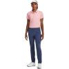 imageUnder Armour Womens Zinger Short Sleeve Polo673 Pink Fizz  Venom Red  Metallic Silver