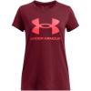 imageUnder Armour Girls Live Sportstyle Graphic ShortSleeve TShirt625 Cardinal   Racer Red