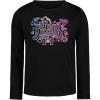 imageUnder Armour Girls Long Sleeve Shirt Crewneck Lightweight and BreathableBlackDoodle Gradient