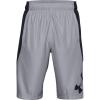 imageUnder Armour Mens 10Inch Perimeter Basketball ShortsMod Gray 012Black