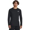 imageUnder Armour Mens ColdGear Fitted Crew Shirt Top 1366068 US Alpha Medium Regular Regular BlackWhite  002