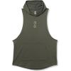 imageUnder Armour Mens Project Rock Snake Sleeveless Hoodie310 Baroque Green  Bayou  White