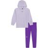 imageUnder Armour UA RIB VELOUR TUNIC SET Salt Purple Velour Tunic 5