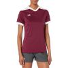 imageUnder Armour Womens Maquina 30 Jersey 609 Maroon   White XLarge