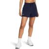 imageUnder Armour Womens Rival Fleece Shorts410 Midnight Navy   White