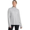 imageUnder Armour Womens Velocity Half Zip Twist011 Mod Gray   Metallic Silver