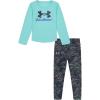 Neo Turquoise Dash Print