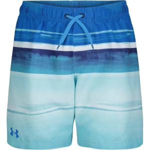imageUnder Armour Boys Volley Fashion Swim Trunk Blue Circuit Horizon