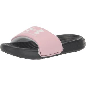 imageUnder Armour Girls Ansa Fix Slide004 BlackPrime PinkWhite