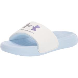 imageUnder Armour Girls Ansa Fix Slide102 WhiteOxford BlueIridescent