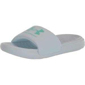 imageUnder Armour Girls Ansa Fix Slide401 Halogen BlueHalogen BlueGreen Breeze