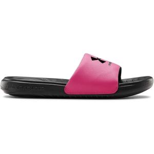 imageUnder Armour Girls Ansa Fix SlideBlack 002Pink Surge