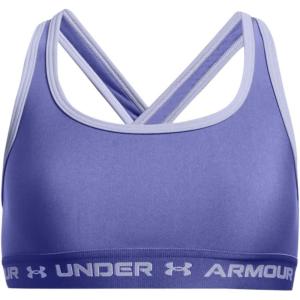 imageUnder Armour Girls Crossback Mid Sports Bra561 Starlight   Celeste