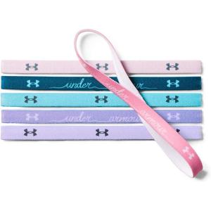 imageUnder Armour Girls Graphic Headbands 6PackPace Pink 669Pink Fog