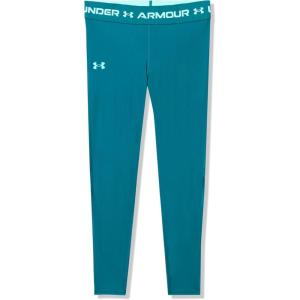imageUnder Armour Girls HeatGear Full Length Legging449 Hydro Teal   Radial Turquoise
