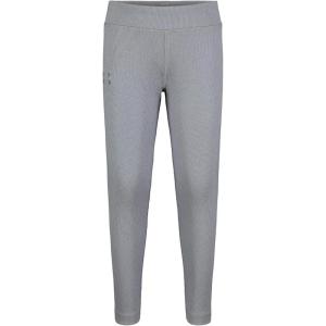 imageUnder Armour Girls Leggings Wordmark ampamp Printed Designs Lightweight Stretch Fit and DurableIridescent Gray