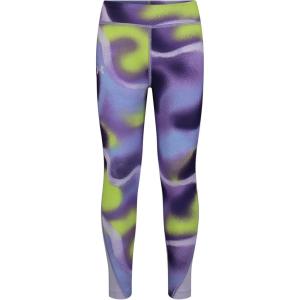 imageUnder Armour Girls Leggings Wordmark ampamp Printed Designs Lightweight Stretch Fit and DurableLavish Purple