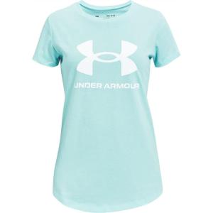 imageUnder Armour Girls Live Sportstyle Graphic ShortSleeve TShirtBreeze 441White