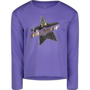 imageUnder Armour Girls Long Sleeve Shirt Crewneck Lightweight and BreathableNeo Turquoise