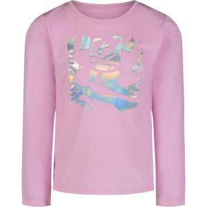 imageUnder Armour Girls Long Sleeve Shirt Crewneck Lightweight and BreathablePinkIridescent