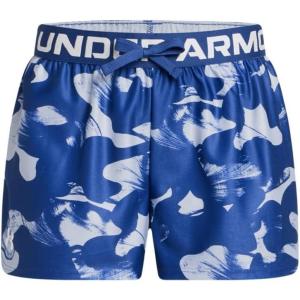 imageUnder Armour Girls Play Up Printed Shorts433 Tech Blue  Nimbus Blue  White