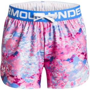 imageUnder Armour Girls Play Up Printed Shorts464 Water   White