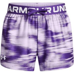 imageUnder Armour Girls Play Up Printed Shorts536 Salt Purple   White