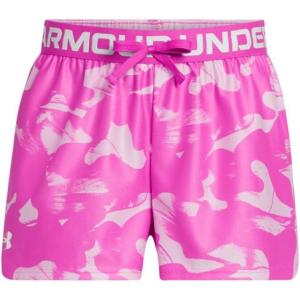 imageUnder Armour Girls Play Up Printed Shorts638 Stellar Pink   White