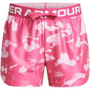 imageUnder Armour Girls Play Up Printed Shorts640 Stellar Pink   White