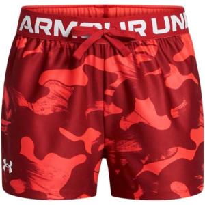 imageUnder Armour Girls Play Up Printed Shorts713 Racer Red   White