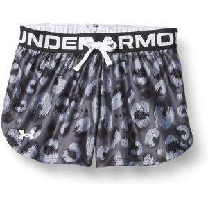 imageUnder Armour Girls Play Up Printed ShortsBlack 005White