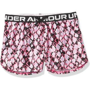 imageUnder Armour Girls Play Up Printed ShortsCerise 653White
