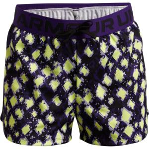 imageUnder Armour Girls Play Up Printed ShortsPurple Zest 754Black