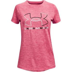 imageUnder Armour Girls Tech Big Logo Twist Short Sleeve TShirtGala 692Black